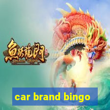 car brand bingo